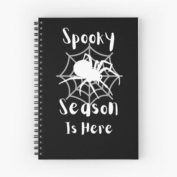 Item preview, Spooky Season Is Here (White, Spider) designed and sold by RusticHouse.