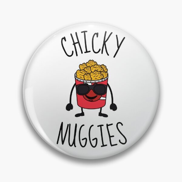 Item preview, Fried Chicken Slogan Chicky Nuggies designed and sold by LiToDesignCo.