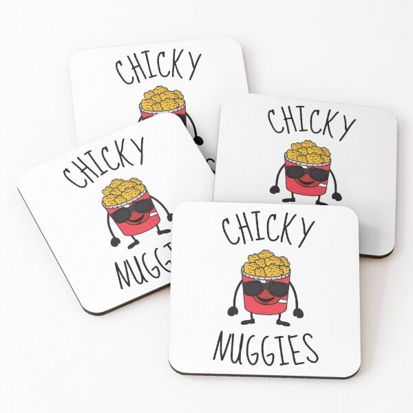 Item preview, Fried Chicken Slogan Chicky Nuggies designed and sold by LiToDesignCo.