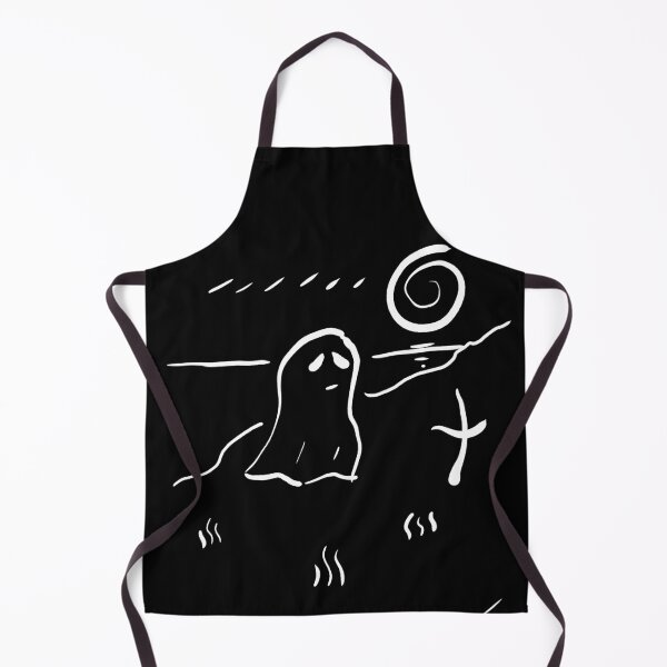 Item preview, Ghosts Sad Ghost At A Grave stone Minimalist Sketch For Halloween Drawing designed and sold by Jason Gilbert.