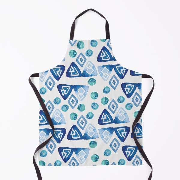Item preview, Watercolor Blues designed and sold by HomebodySociety.