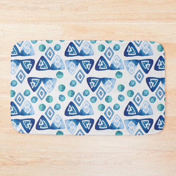 Item preview, Watercolor Blues designed and sold by HomebodySociety.