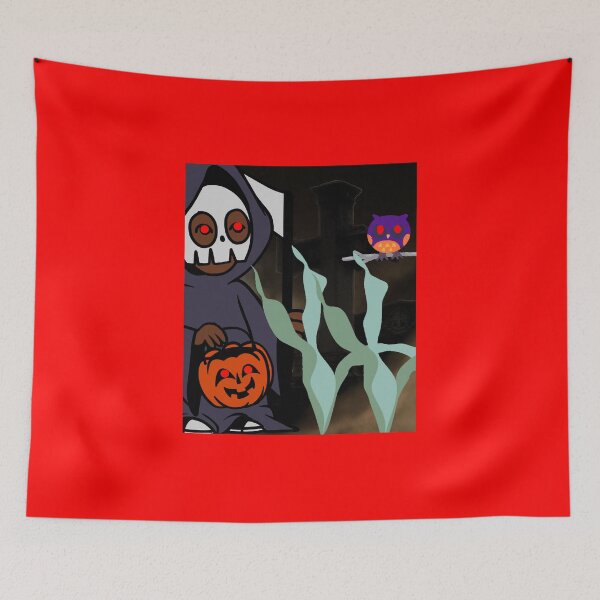 Item preview, Pumpkin and owl in Halloween  designed and sold by Ayakhairy.