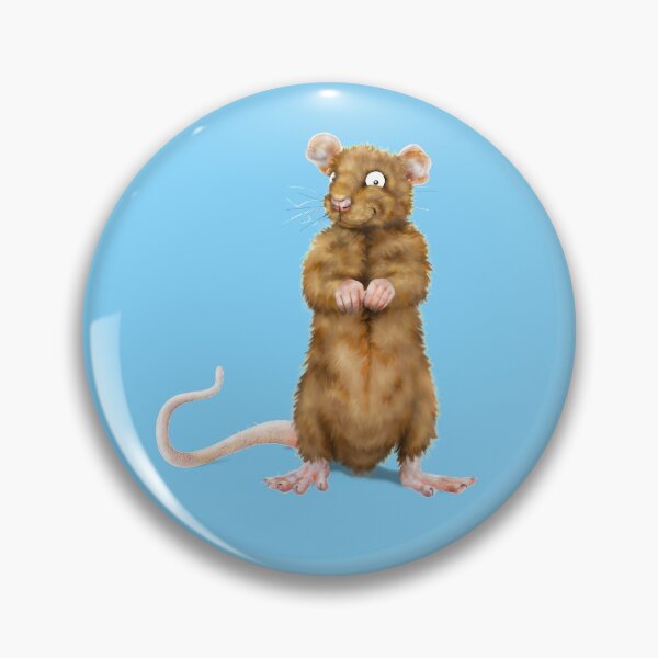 Item preview, Friends of the Pied Piper | Cartoon Brown Rat  designed and sold by Snootrac.