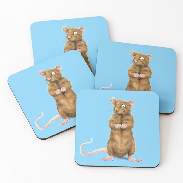 Item preview, Friends of the Pied Piper | Cartoon Brown Rat  designed and sold by Snootrac.