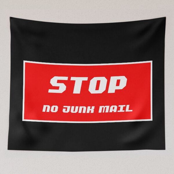Item preview, No junk mail  designed and sold by Muralia Art.