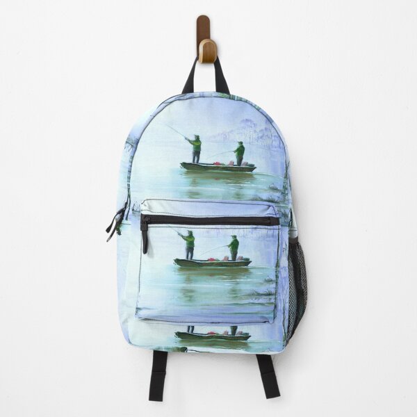 Fishing For Bass Backpack for Sale by bill holkham