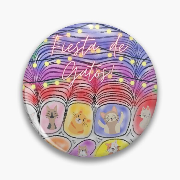 Item preview, Fiesta de Gatos designed and sold by utopianpioneer.