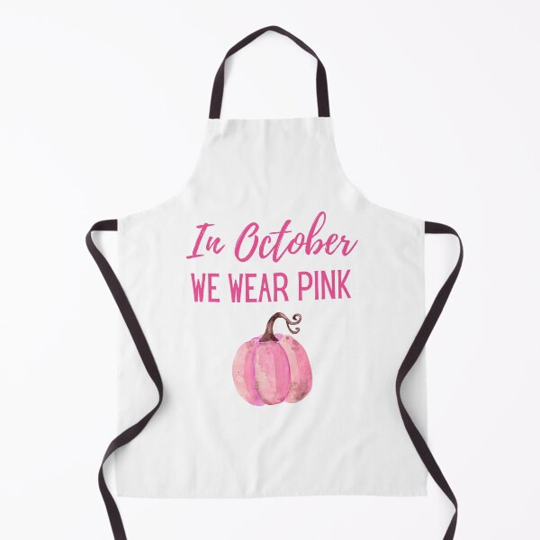 Item preview, In October We Wear Pink Pumpkin Plaid designed and sold by dfranc.