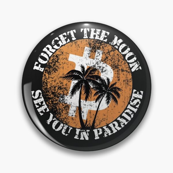 Artikelvorschau, Wir sehen uns im Paradies Bitcoin Sunset Crypto Design entworfen und verkauft von Funny-Tees4U.