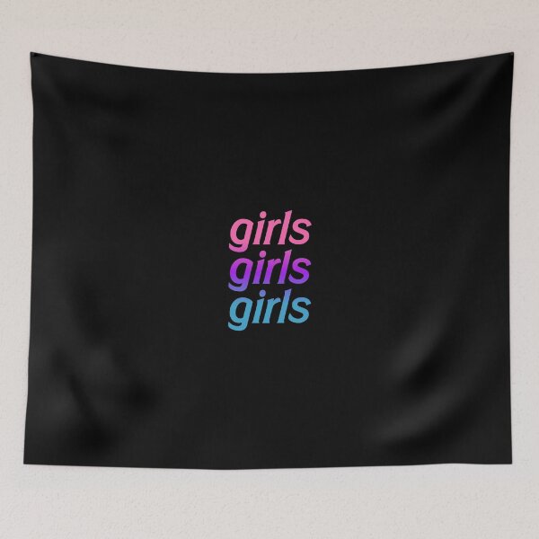 Item preview, Bi Flag Girls Girls Girls - FLETCHER designed and sold by jeminamarina.