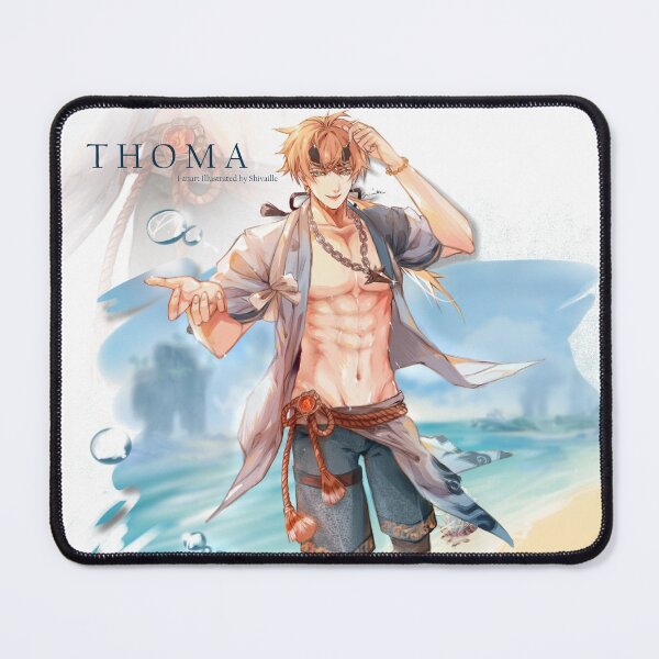 Item preview, Thoma - Summer Skin Splash Art | Genshin Impact | Fanart by Shivaille designed and sold by Shivaille.