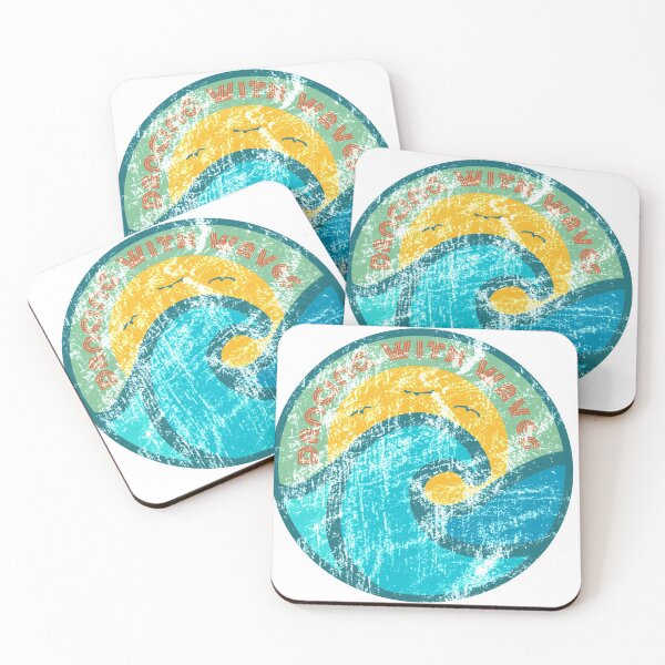 Item preview, Dancing With Waves Retro designed and sold by TonySpencer.