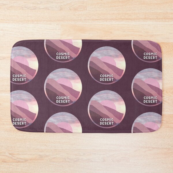 Item preview, Pink Cosmic Desert Sunset | Pink Sand Sticker designed and sold by MiaDelelai.