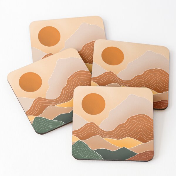 Item preview,  Modern Earthy Tones Mountains 20 designed and sold by Ana Moguš.