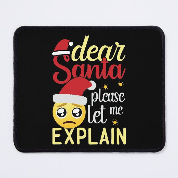 Item preview, Dear Santa Please Let Me Explain | Christmas Gift Ideas designed and sold by DrawingBoard.