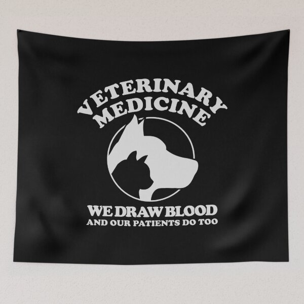 Item preview, veterinary medicine We Draw Blood And Our Patients Do Too designed and sold by Sky1I.