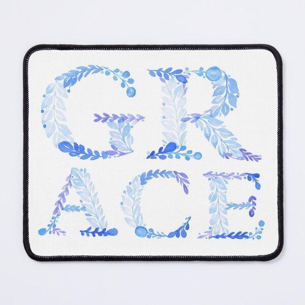 Item preview, Grace in blue designed and sold by Rachel Dash-Williams Creative.