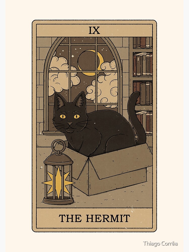 Disover The Hermit Premium Matte Vertical Poster