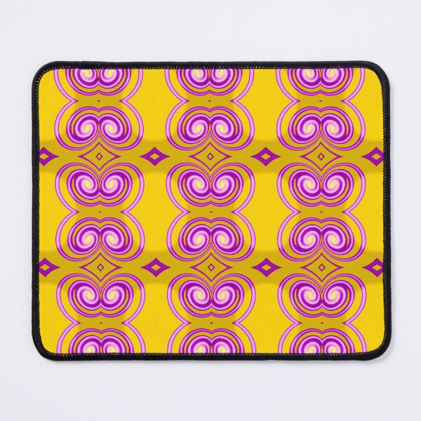 Item preview, Formless yellow and purple spinning and twirling lyrical abstract by Code03 designed and sold by Code03.
