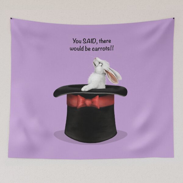 Item preview, Magic Promises | W Cartoon White Rabbit  designed and sold by Snootrac.