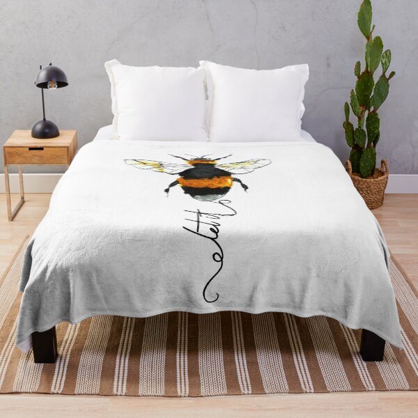 Item preview, Bee lover, Watercolor Beekeeper honey whisperer designed and sold by SwankyFine.