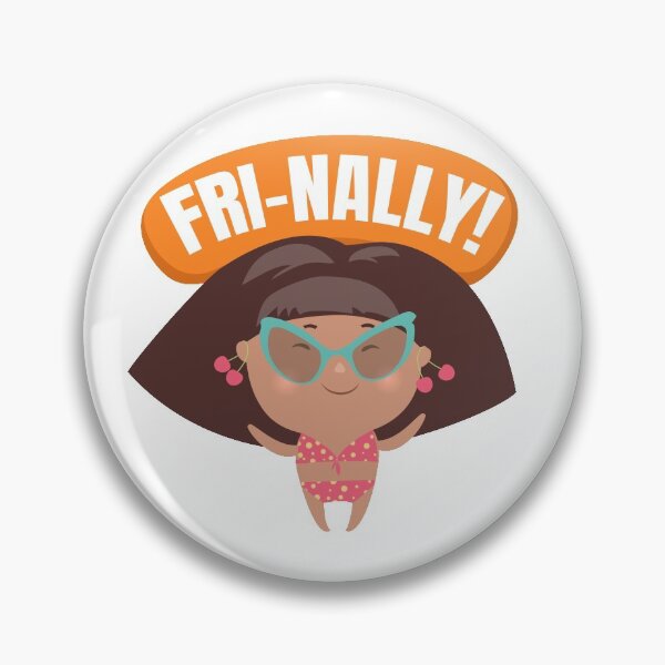 Item preview, Friyay It's Friday Frinally TGIF designed and sold by StickerbashCo.