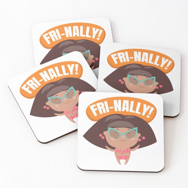 Item preview, Friyay It's Friday Frinally TGIF designed and sold by StickerbashCo.
