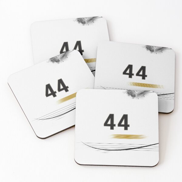 Item preview, Gold car 44 driver racing cool - white formula glowing golden lights  designed and sold by Long Exposure.
