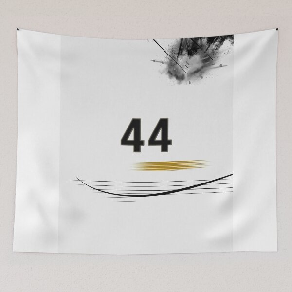 Item preview, Gold car 44 driver racing cool - white formula glowing golden lights  designed and sold by Long Exposure.