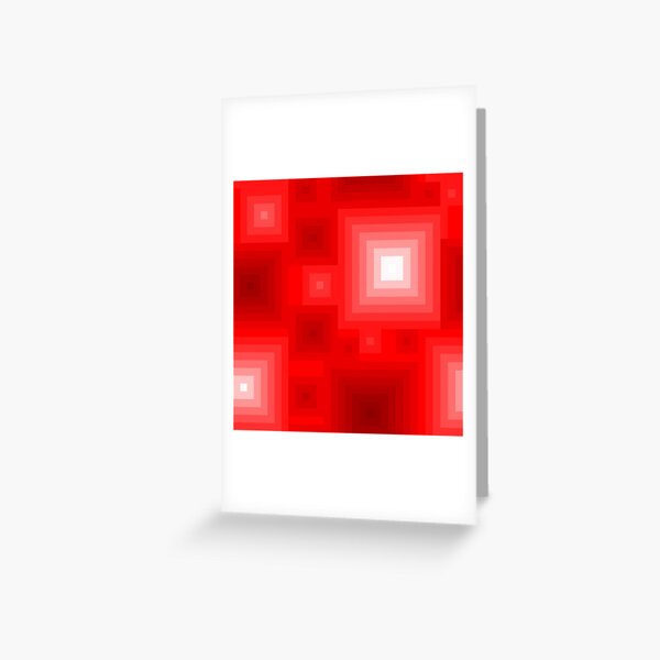 Topographic Plateau Greeting Card