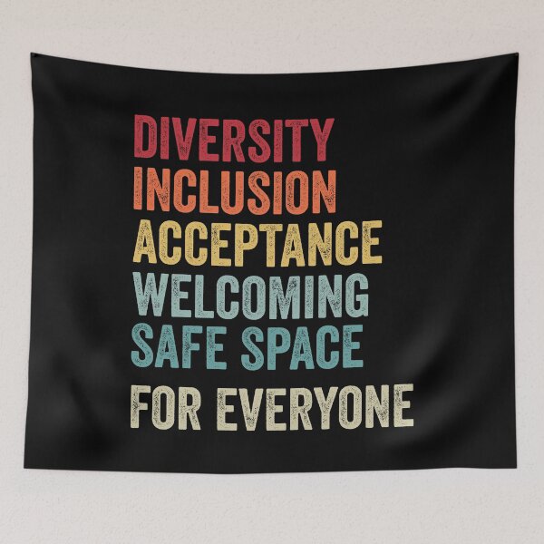 Item preview, Diversity Equity Inclusion Safe Space LGBTQ designed and sold by MagicBoutique.