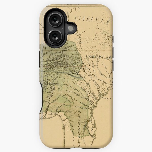 Item preview, Map Of Cherokee Nation 1764 designed and sold by mollyfare.