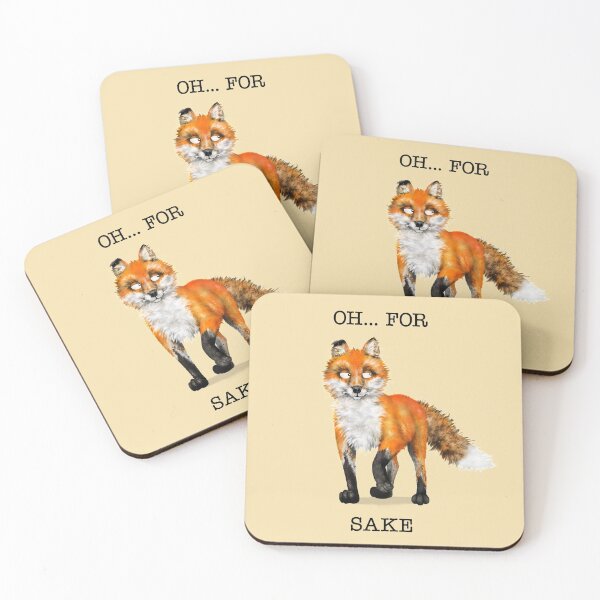 Item preview, Oh... For Fox Sake | Cartoon Fox  designed and sold by Snootrac.