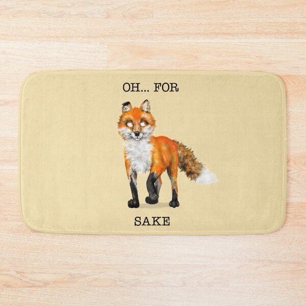 Item preview, Oh... For Fox Sake | Cartoon Fox  designed and sold by Snootrac.