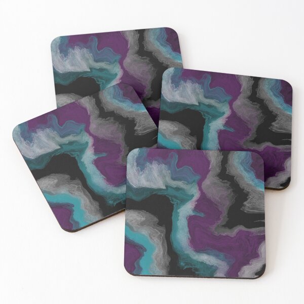 Item preview, Marble Fluid Art Print  designed and sold by Sheletor.