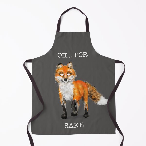 Item preview, Oh... For Fox Sake - Pale Title | Cartoon Fox designed and sold by Snootrac.