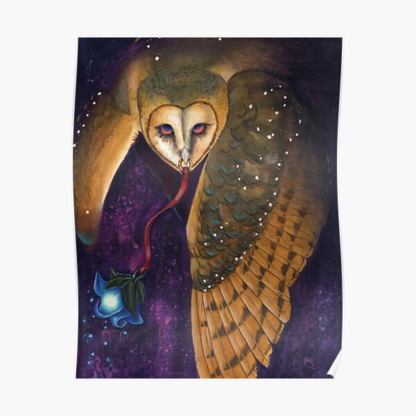 Spirit Owl Poster