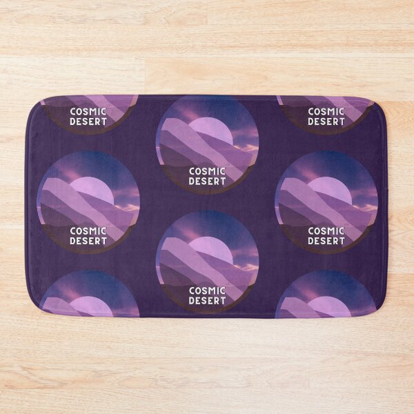 Item preview, Nighttime Cosmic Desert | Purple Galaxy Sticker & TShirt designed and sold by MiaDelelai.