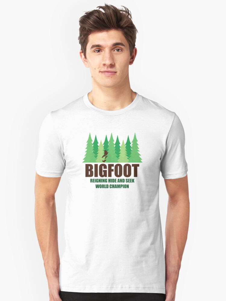 sasquatch hide and seek shirt