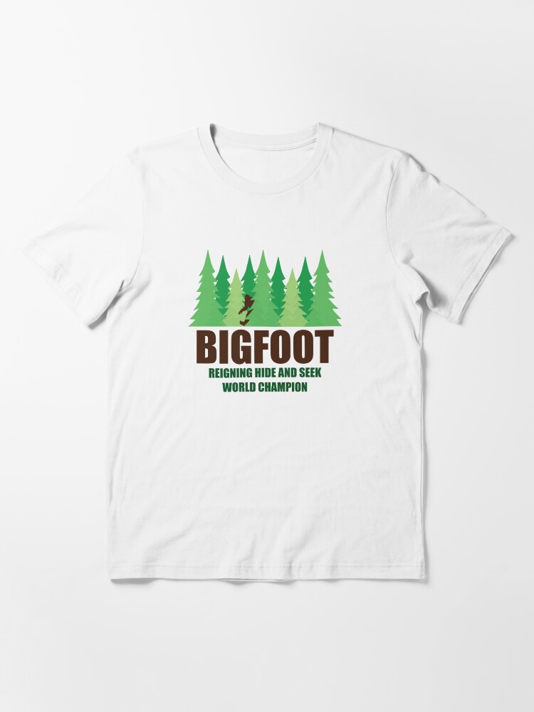 sasquatch hide and seek shirt