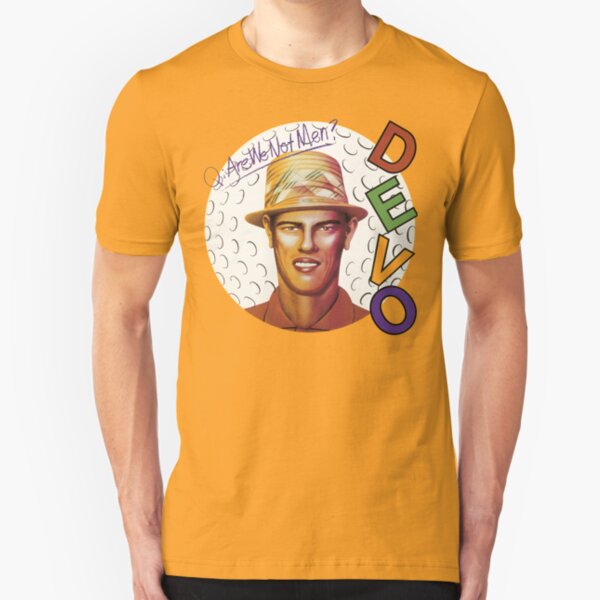 Devo - Q: Are We Not Men? A: We Are Devo! Slim Fit T-Shirt