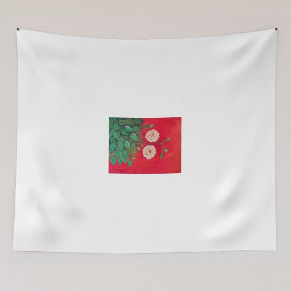 Item preview, Two Roses on Red designed and sold by ashleygoforth.