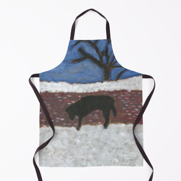 Item preview, snowy dusk dog designed and sold by Jay B Campbell.