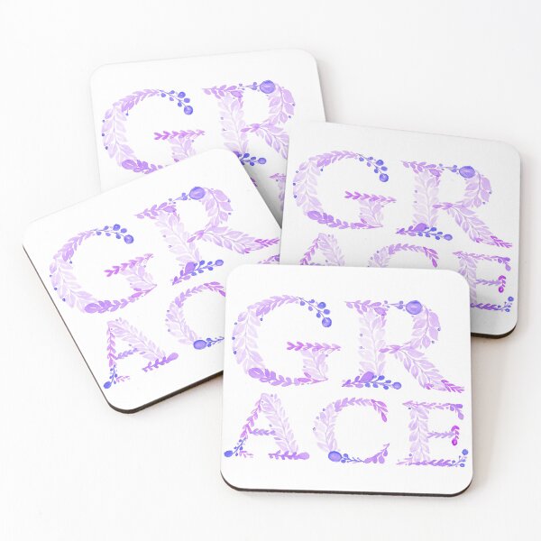 Item preview, Grace in purple designed and sold by Rachel Dash-Williams Creative.