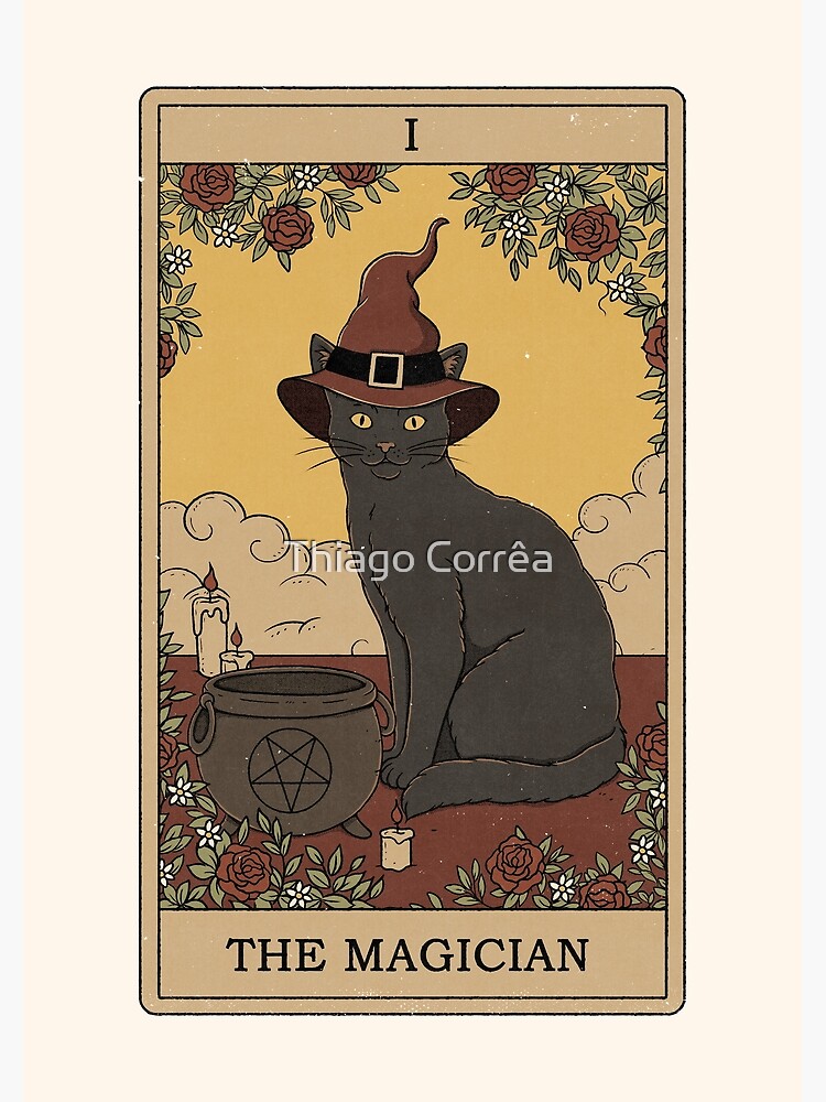 Thumbnail 3 of 3, Art Print, The Magician designed and sold by thiagocorream.