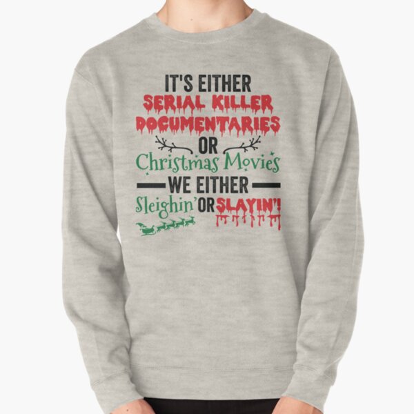 Serial killer sale christmas sweater