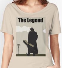 Johnny Cash the Legend Women's Relaxed Fit T-Shirt