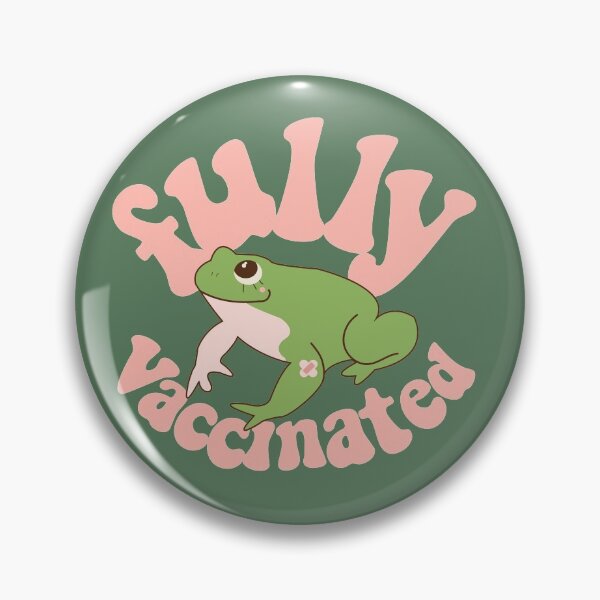 Item preview, Fully Vaccinated frog designed and sold by racharanha.