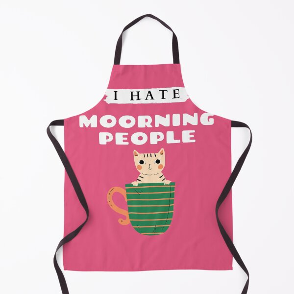 Item preview, I Hate Morning People Or Mornings Or People Coffee Cat designed and sold by Naked-Alien.